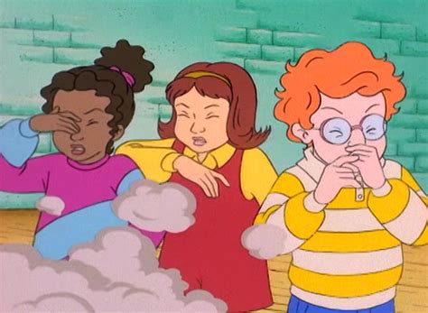Magic school bue works out
